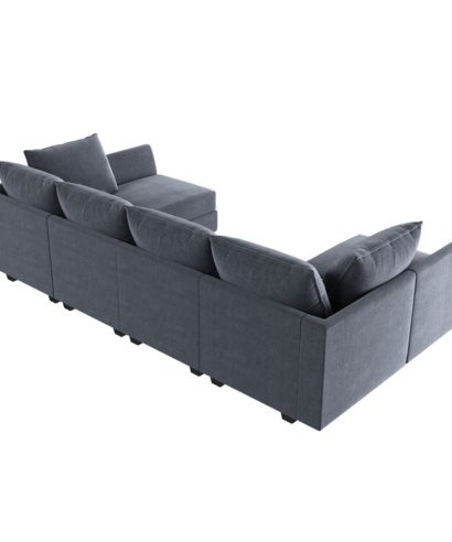 symmetrical l shaped couch