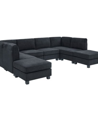 u shaped sectional chaise