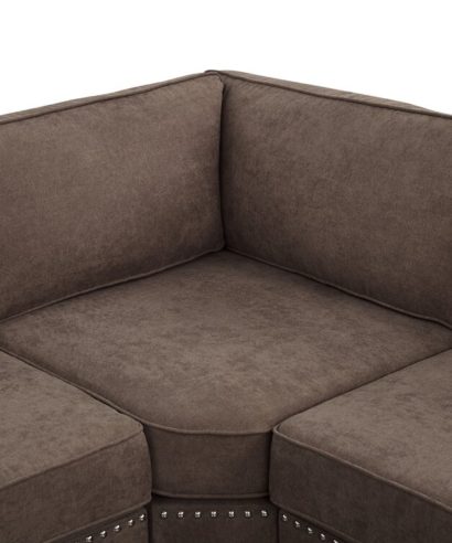 Sectional Sofa with Ottoman