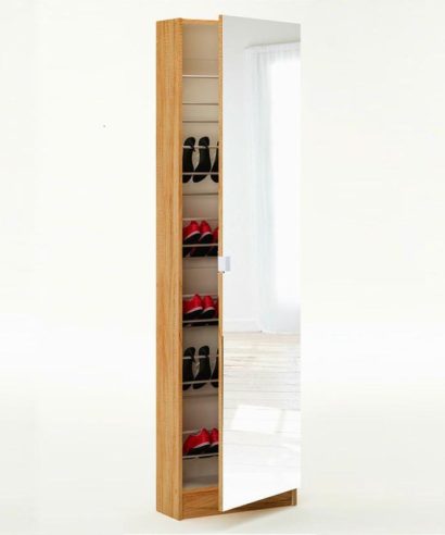 Mirror Shoe Cabinet