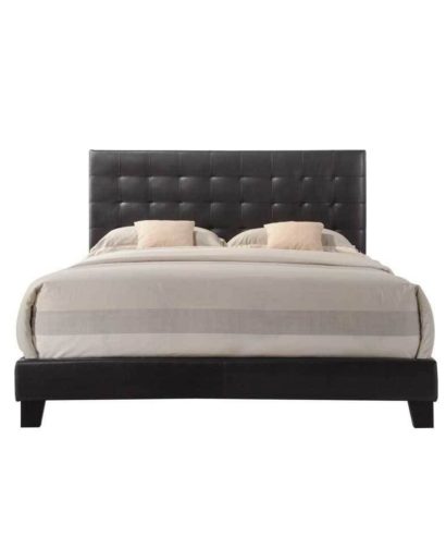 Leather Upholstered Bed