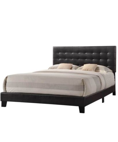 Leather Upholstered Bed