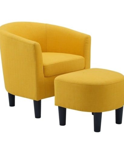 Chair with Ottoman Set