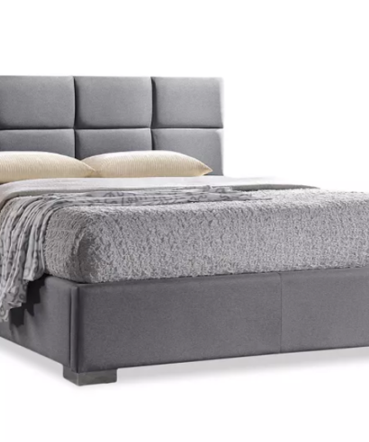 contemporary upholstered bed