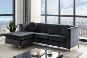wide modular sofa