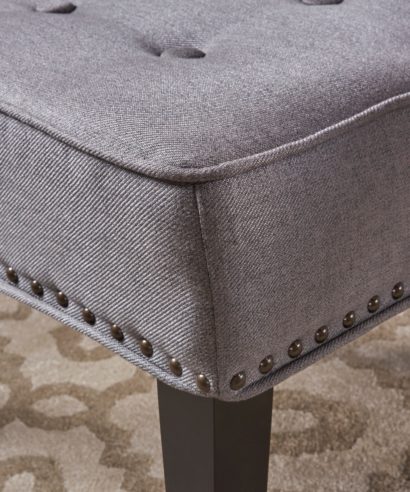 Armless Fabric Chair