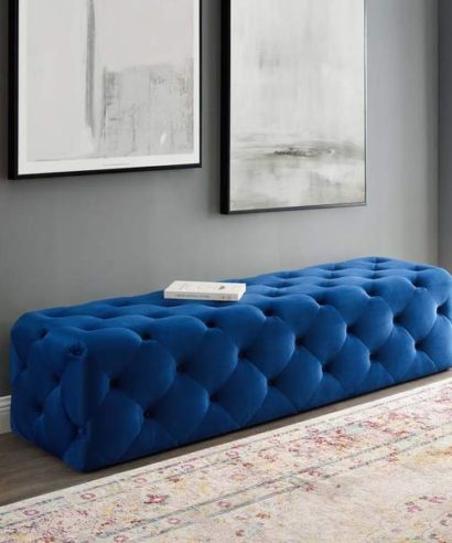 Tufted Entryway Bench