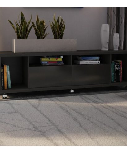 Black TV Stand