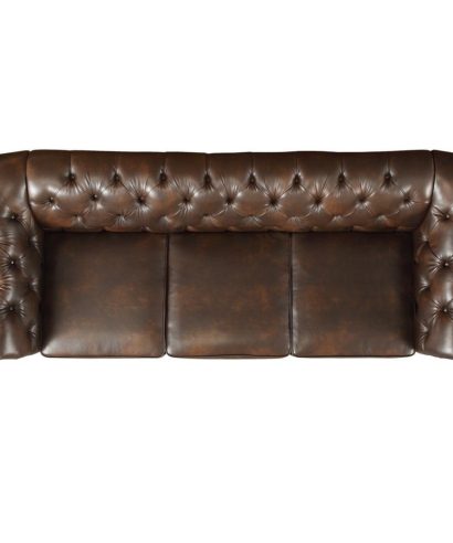 Scroll Arm Chesterfield Sofa