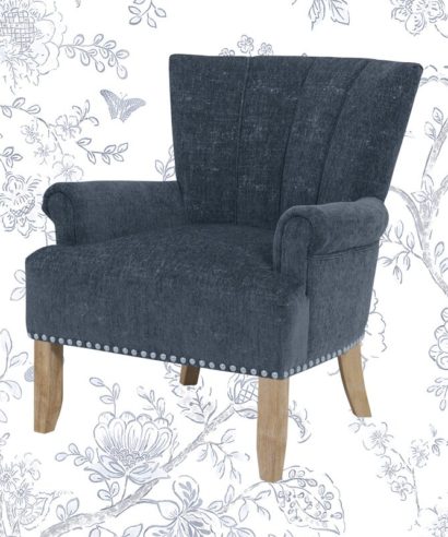 Wide Tufted Armchair