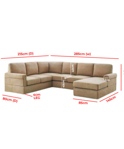 left hand couch