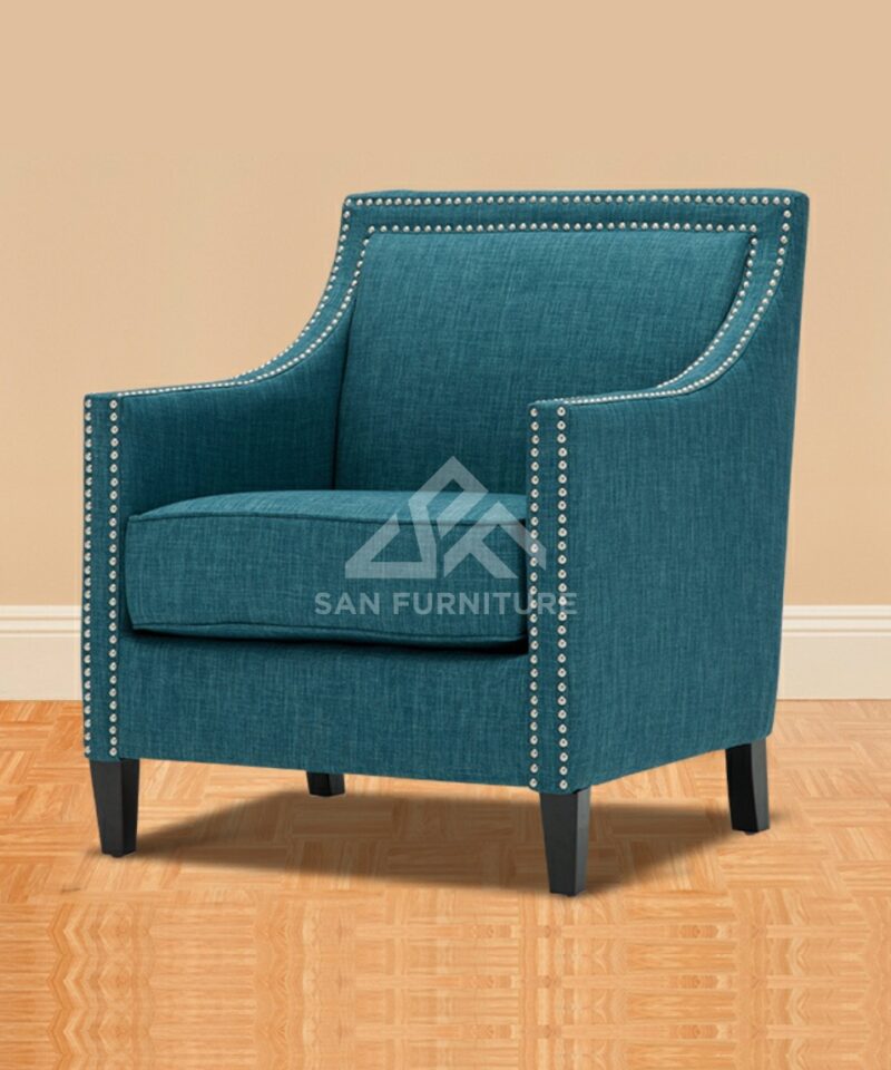 Tanner Teal Accent Chair