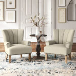 Wide Tufted Armchair (Set of 2)