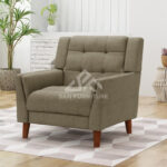SAN Davidas Wide Tufted Armchair