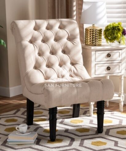 Wood Accent Chair