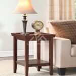 Mecci End Table with 2 Shelves
