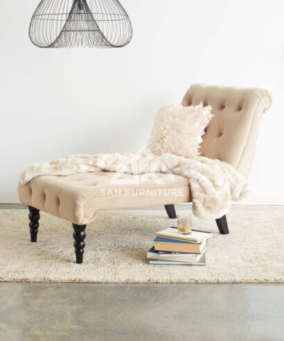 Curves Tufted Chaise Lounge