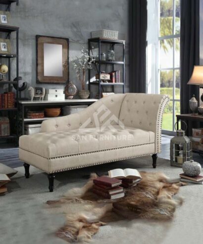 Deedee Tufted One Righ-Arm Chaise Lounge