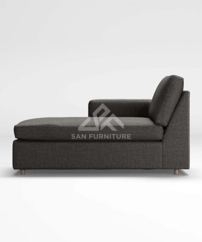 Barrett Left Arm Fabric Chaise Lounge