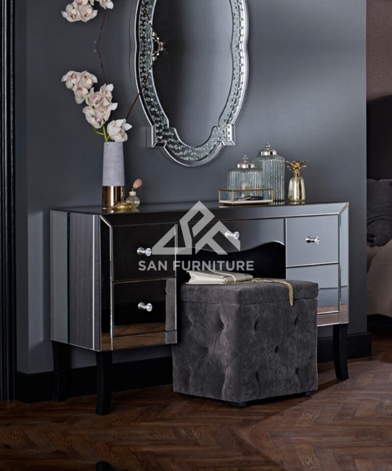 Silver Dressing Table