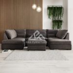 u shape sofa set