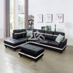 sofa with storage ottoman
