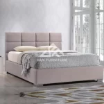 contemporary upholstered bed