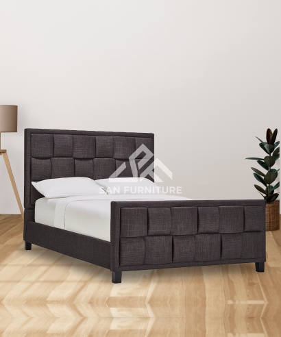 upholstered king bed
