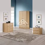 SAN Jasper Oak Bedroom Set