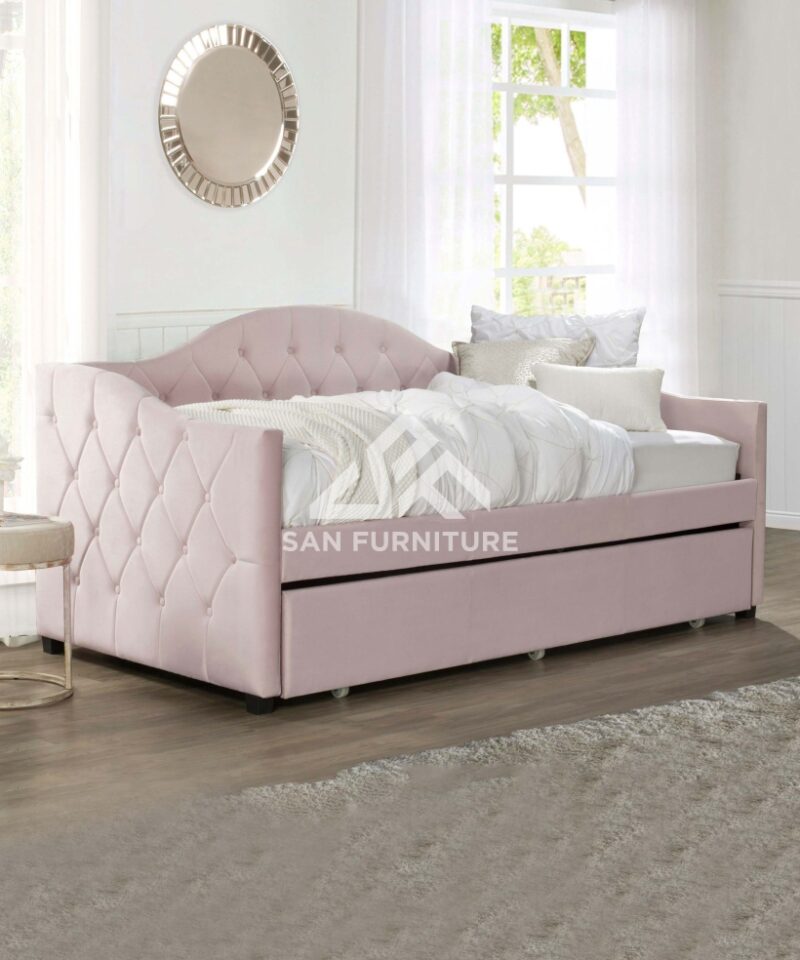 SAN Jamie Upholstered Twin-Size Daybed