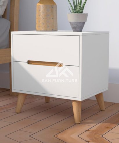 Buy Classic 2 Drawers Night Stand