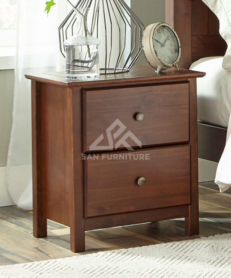 SAN Shaker 2 - Drawer Solid PlyWood Nightstand