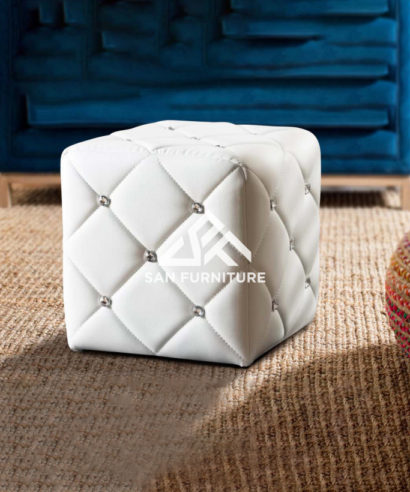 Cubie Button Tufted Ottoman