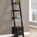 Ladder Book Rack with Drawer