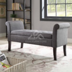 Ivy Charcoal Storage Bench