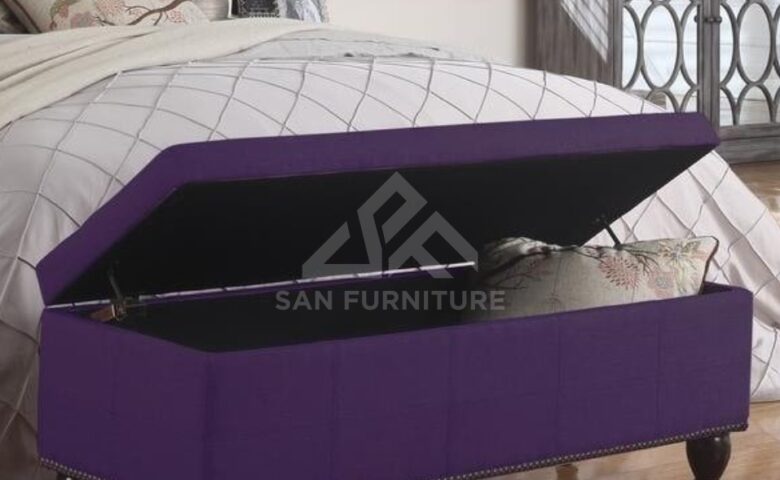 Bunlap Upholstered Storage Bench