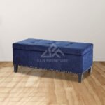 Tufted Top Storage Bench