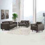 SAN Velvet fabric contemporary tufted sofa