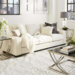 SAN Lionel Modern Fabric Down-filled Sofa