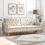 SAN Stella Twin Wide Tufted Back Sofa