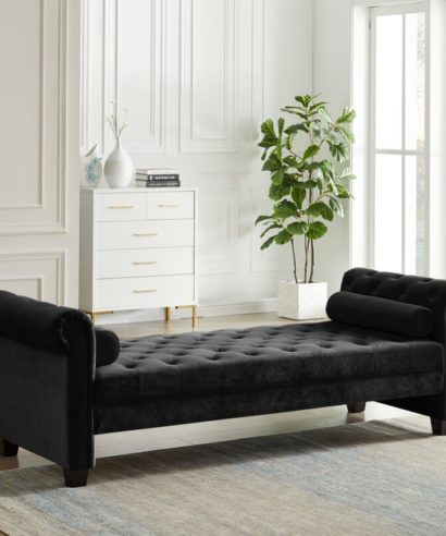 Round Arms Chaise Lounge