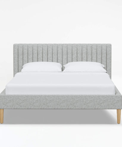 channel tufted bed frame
