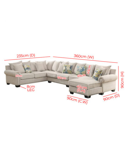 contemporary sectional sofa