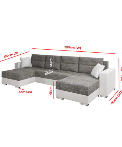 corner sectional sleeper sofa