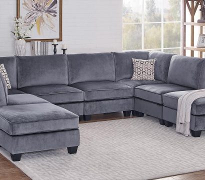 modular sofa grey