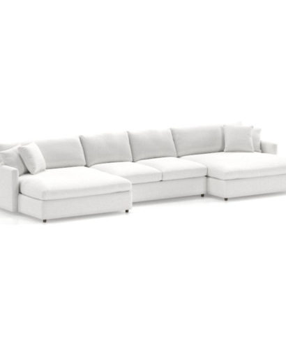 double chaise sectional