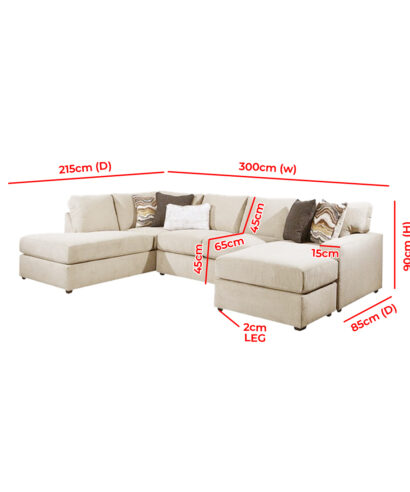 Left Hand Facing Sectional