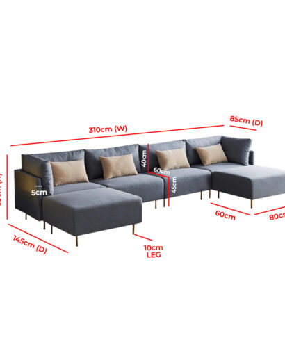 Reversible Modular Sofa