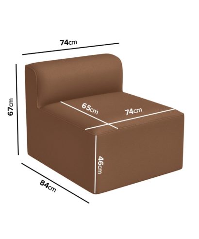U shaped modular lounge