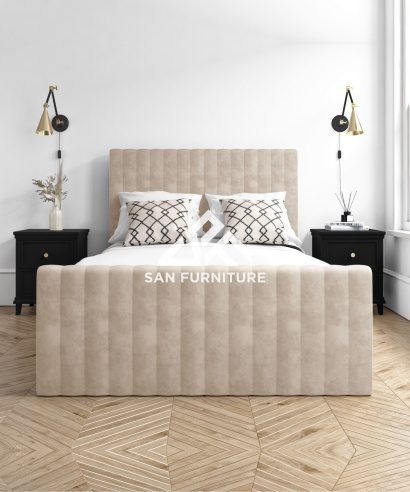 Velvet Bed SAN Furniture